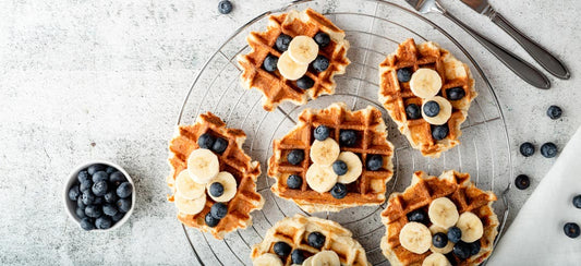 Banana Waffle with Whey Protein