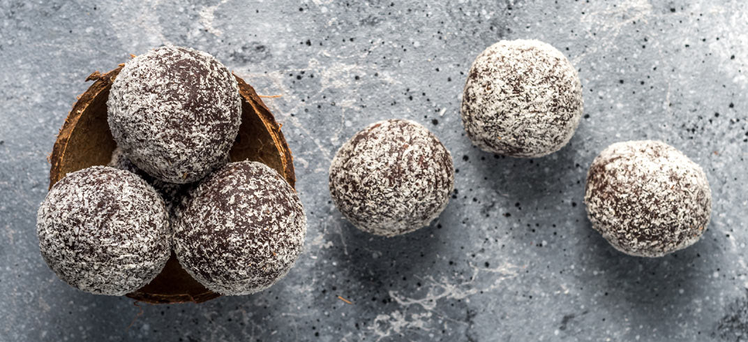 Chocolate Caramel Protein Balls