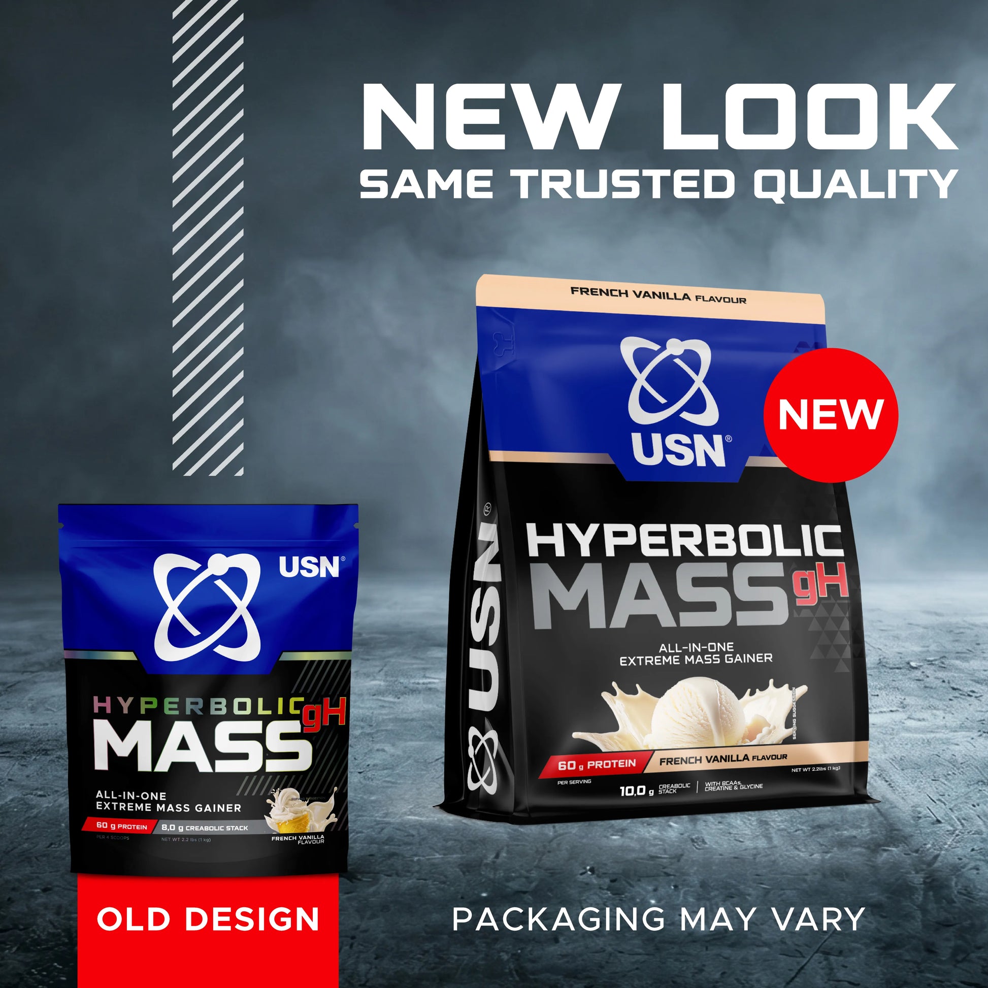 Hyperbolic mass new look