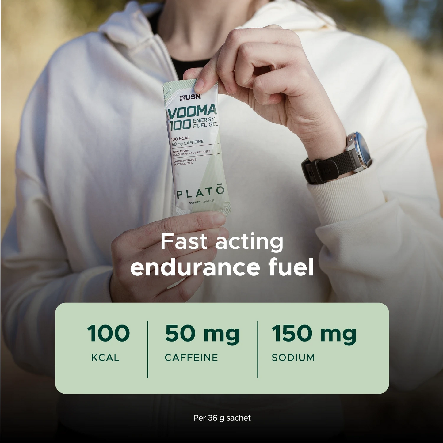 Plato Vooma 100 Energy Fuel Gel