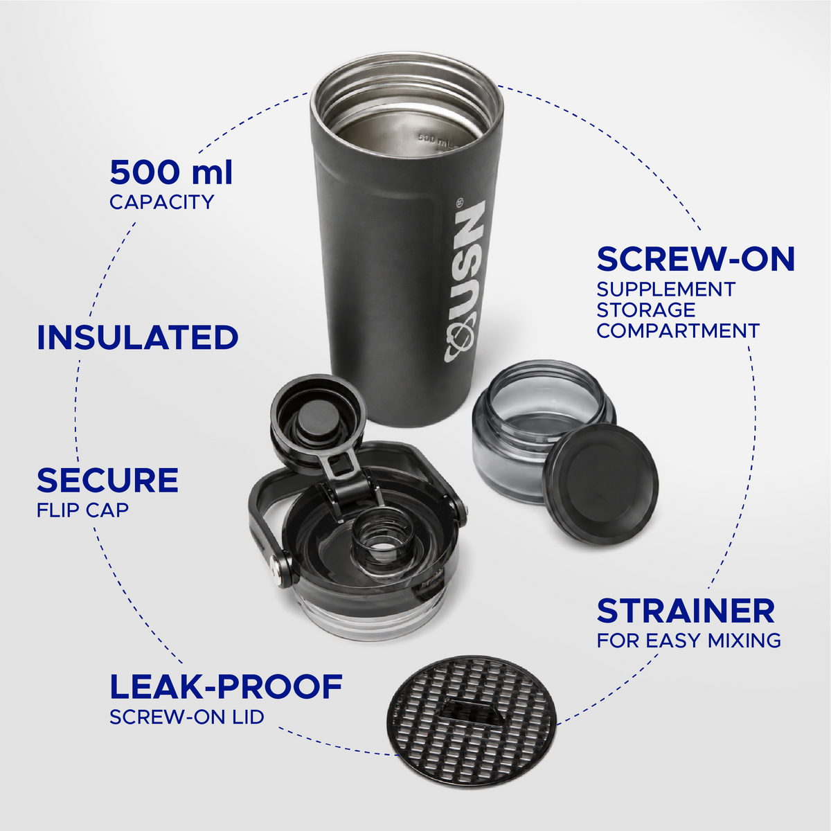 Steel Shaker