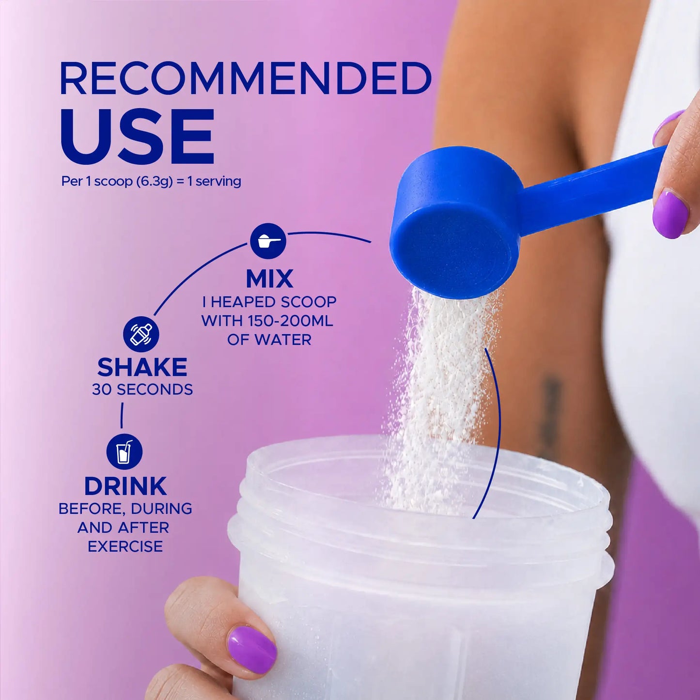 3-in-1 Creatine Monohydrate & Aminos