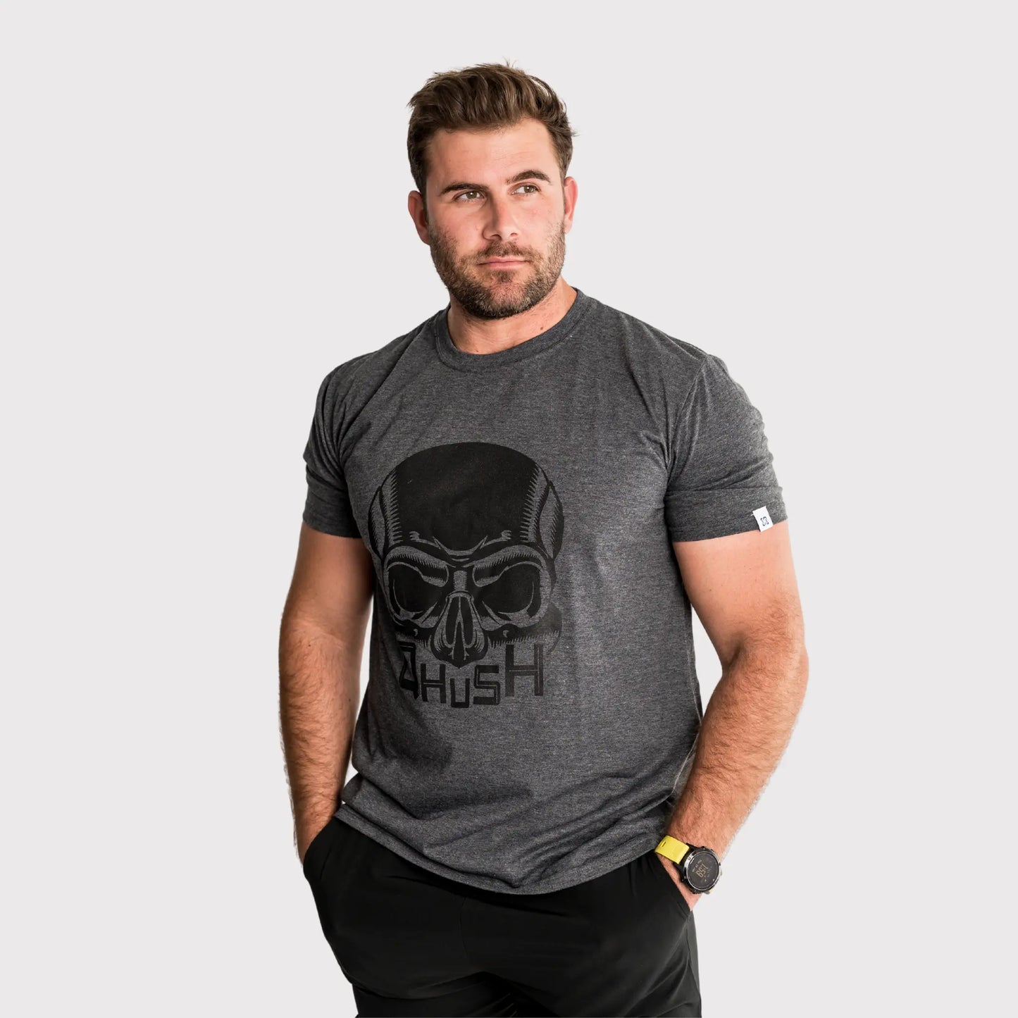 Qhush Grey Melange T-shirt