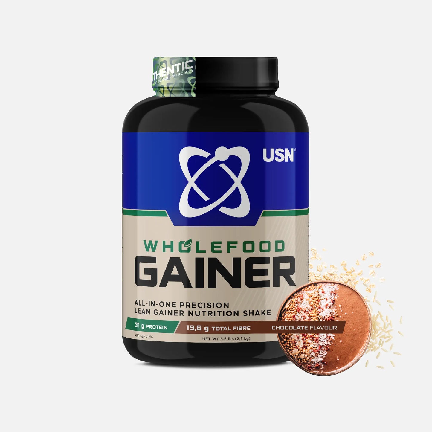 USN Wholefood Gainer 2.5kg Chocolate 