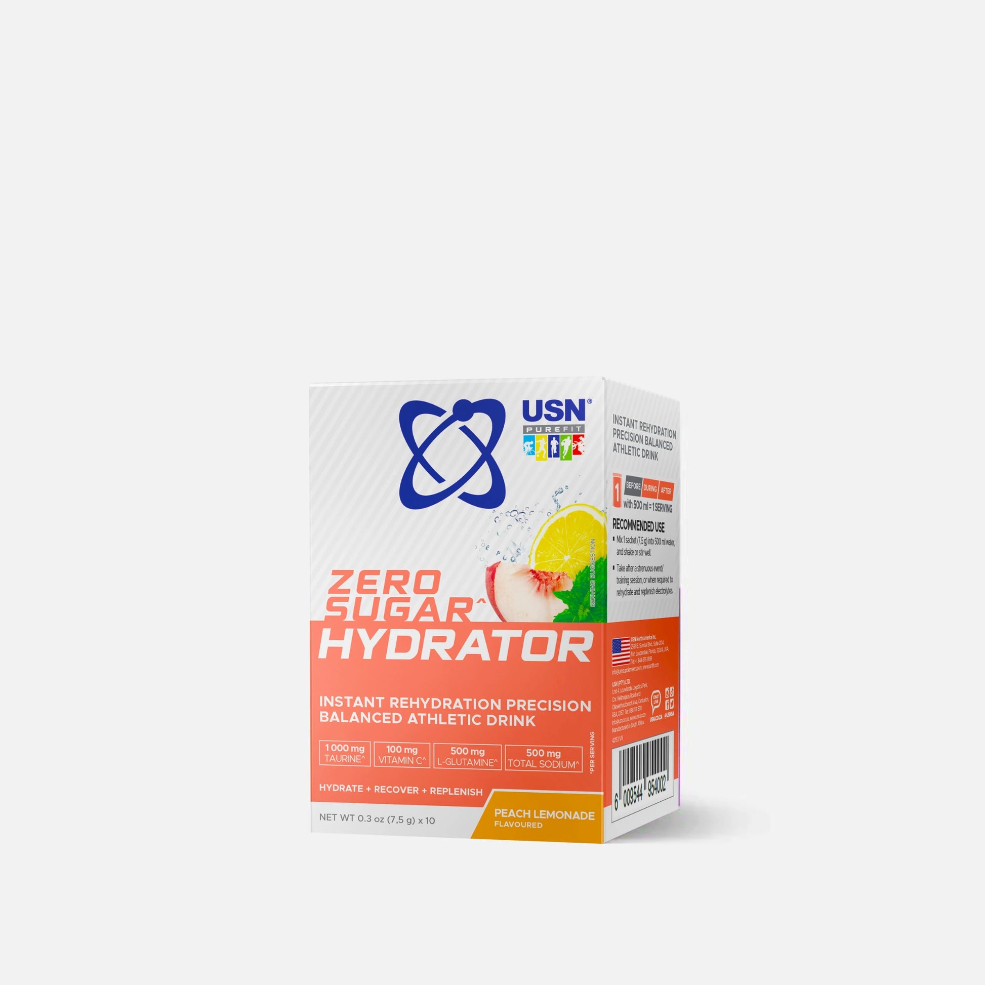 usn-hydrator-10s-peachlemonade-hydration powder