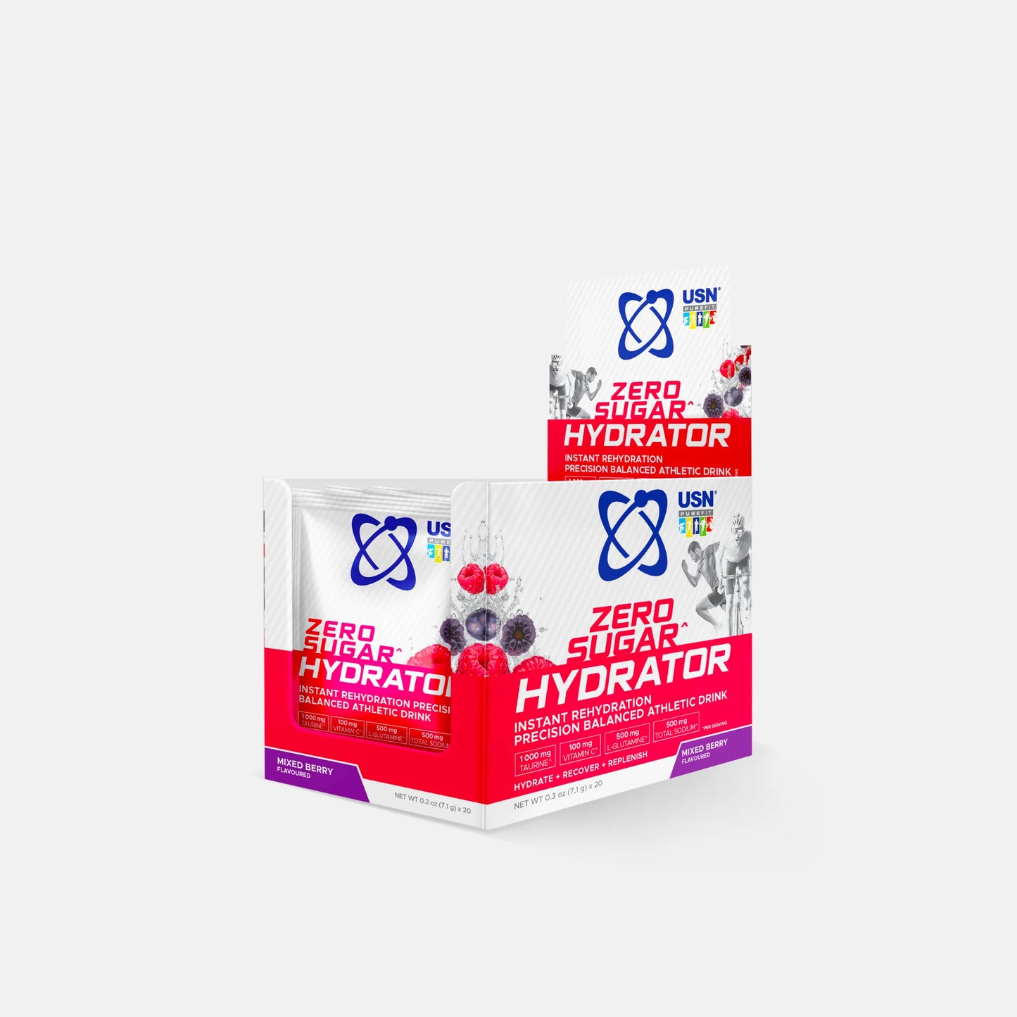 usn-hydrator-20s-mixed-berry-hydration powder