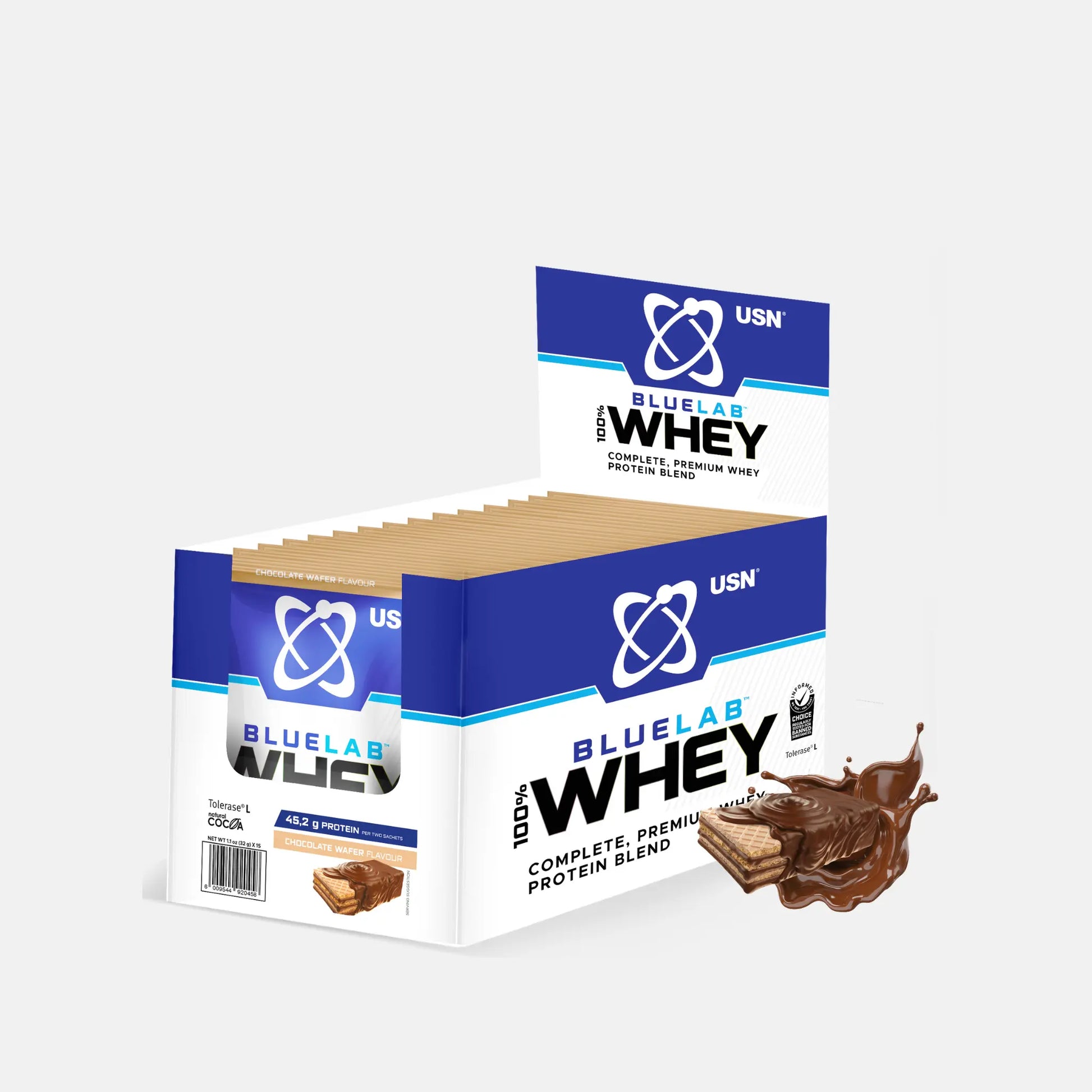 Bluelab100_Whey_15x32g_Box_ChocWafer